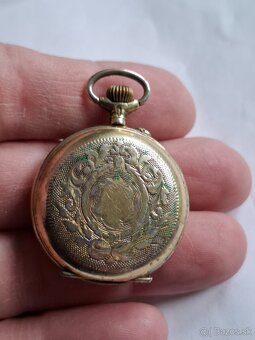 Vreckové hodinky 2 strieborné - 3