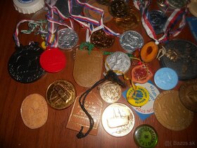Medaile, trofeje, plakety, sport, pochod, retro - 3