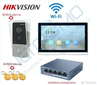 Videovrátnik HIKVISION DS-KIS603+PoE s novým typom monitora - 3