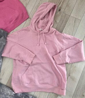 4ks dámske oversize mikiny S - 3