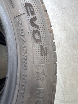 Predám letnú sadu 255/45 R18 HANKOOK - 3