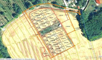 Slnečné stavebné pozemky - 4078 m2 - Nitrianske Pravno - 3