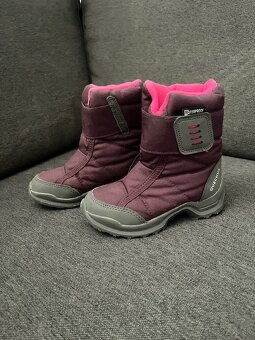Quechua detské nepremokavé hrejivé čižmy - 3