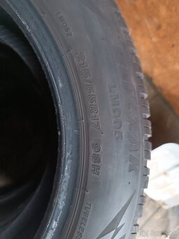 Zimne pneumatiky Bridgestone 215/55R17 - 3