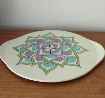 Keramický, servírovací podnos - 3