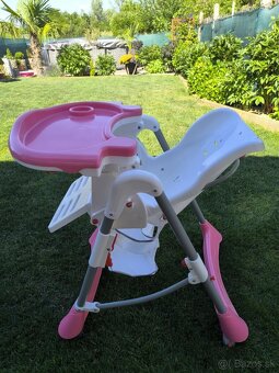 Detská jedálenská polohovateľná stolička - 3