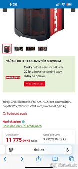 Rádio AKU Hilti RC 6-22 Nuron + baterie B22 85 - 3