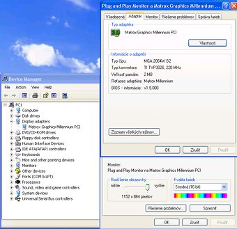 PCI VGA Matrox Millennium 2MB - 3
