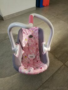 Baby born prenosná sedačka pre bábiky - 3