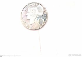 Strieborné mince a Lichtenstein - 3