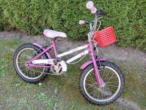 dievčenský detský bicykel 16 - 3