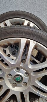 THEMISTO SKODA SUPERB ALU DISKY 225/40 R18 5x112 7,5j ET46. - 3
