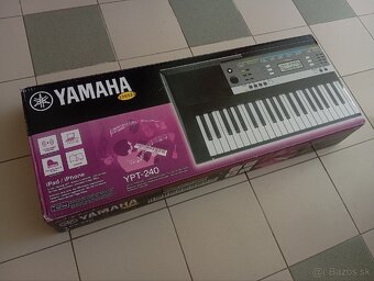 Klávesy Yamaha YPT-240 s krabicou - 3