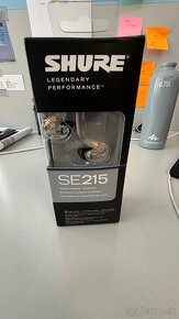 SHURE SE215 (CL)-nepoužité,nerozbalené (Posielam SK/CZ) - 3