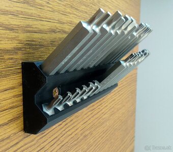 Nástenný držiak pre organizáciu bitov 3/8" (10 mm) - 3