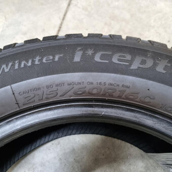 Dodávkové zimné 215/60 R16C HANKOOK DOT4422,19 - 3