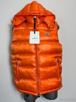 Panska oranžová vesta Moncler - 3