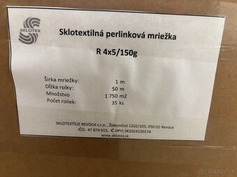 Fasádna sieťka Armovacia Tkanina 150g/m2 - 3