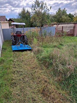 Mulčovanie. Čistenie pozemkov .traktor a minibager - 3
