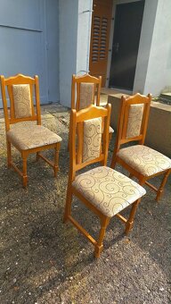 Kuchynské/ Jedálenské stoličky, čalúnené 4ks - 3