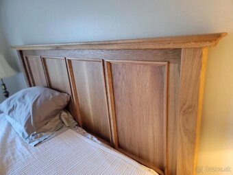 Dubová masívna posteľ - 3