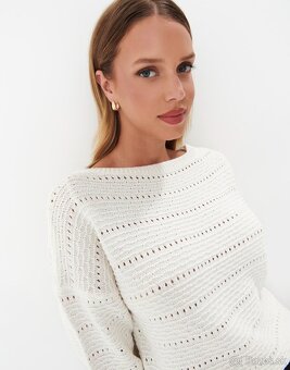 Mohito bavlnený sveter XS - 3