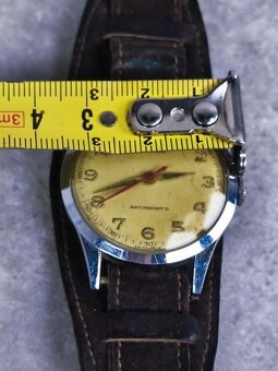 Švajčiarske vintage hodinky zn.Bakobe 15jewels Antimagnetic - 3