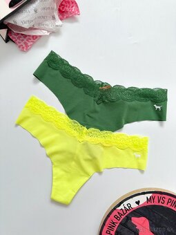 Victoria’s Secret PINK tanga nohavičky M - 3