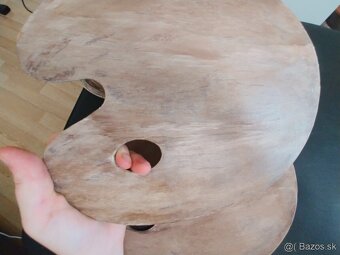 Vintage drevene podlozky/tacky - 3