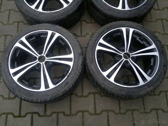 Elektrony Borbet Black 5x100 r17, zimne pneu. 225/45 r17 - 3