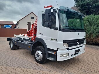 MERCEDS ATEGO 1218 HÁKOVÝ NOSIČ KONTAJNEROV RUKA - 3
