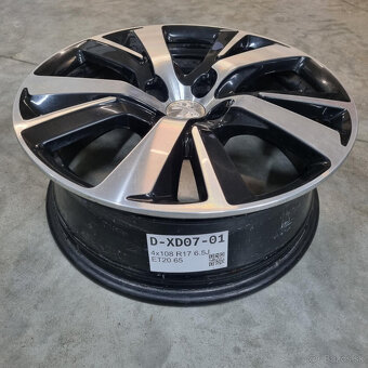 Disky Peugeot 4x108 R17 6,5J ET20 - 3