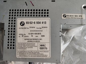 Radio bmw x5 e53 - 3