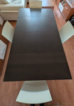 Jedalensky stol rozkladací Ikea 90-170/90cm - 3