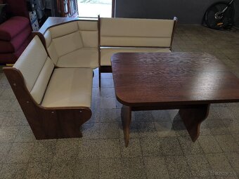 Rohová lavica+stôl - 3