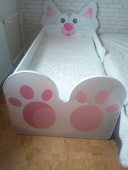 Detská posteľ 160x80 mačka - 3
