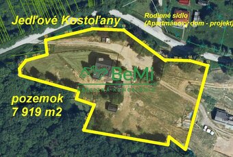 Rodinné sídlo (Apartmánový dom - projekt) Jedľové Kostoľany - 3