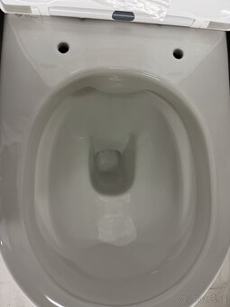WC závesné SAT Brevis vrátane dosky softclose, zadný odpad - 3