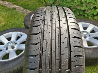 16" ALU 5x112 orig VW a iné + 215/65 r16 8mm TOP - 3