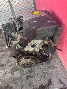 Motor 1,4 8V 55KW E7J 77/80 Renault Clio kompletní - 3