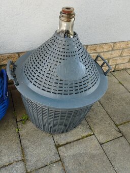 Demižony na vino 34l,15l a 3l - 3