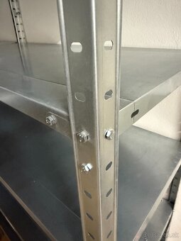 Kovove regale 200x100x50 cm 6 polic - 3