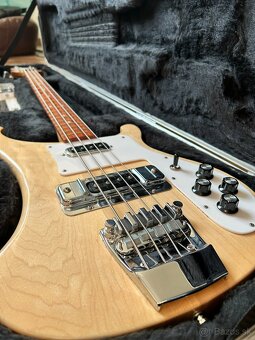 Rickenbacker 4003S Mapleglo – kufor + straplocky - 3