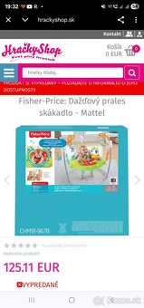 Skákadlo fisher price dažďový prales - 3