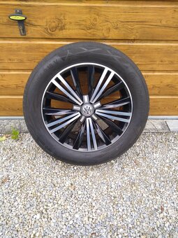 18" alu VW TIGUAN + letné pneu CONTINENTAL. - 3