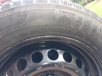 Zimné kolesá 205/65 R16C - 3