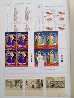 Známky Poľsko a Cyprus - 3