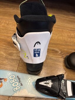 Detské lyže s lyžiarkami - 3