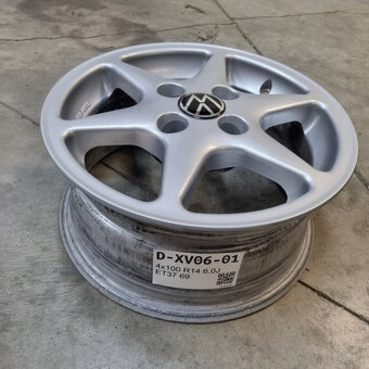 Hliníkové disky 4x100 R14 6J ET37 - 3