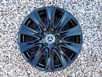 18" Alu kola = 5x112 = MERCEDES S-CLASS = W222 - ČERNÉ - 3